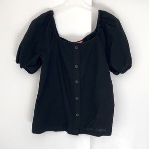 NWOT Joe Fresh Women’s Linen-Blend Blouse